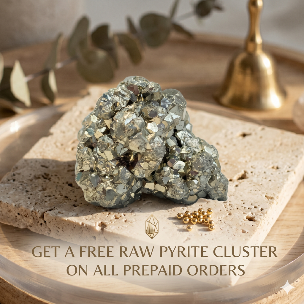 Dhan Sukh Chips Bracelet With Free Raw Selenite Plate