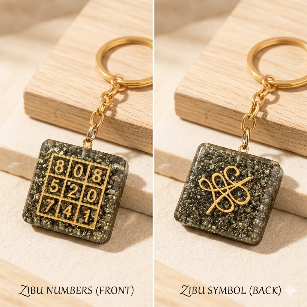 Pyrite Dhan Varsha Keychain (Buy1 Get1 Free)