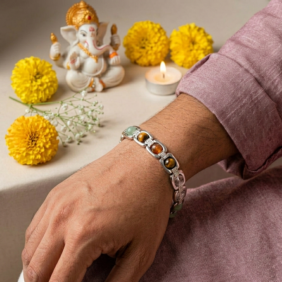 Dhan Prapti Bracelet – For Men